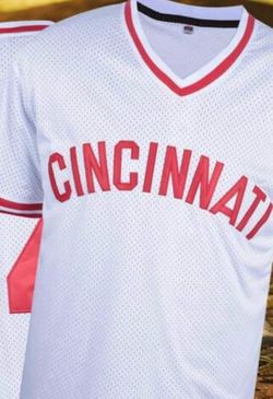 Pete Rose Cincinnati white mesh stitched pullovers***READ BELOW