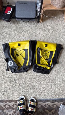Rockbros Neon Yellow Bike Bags