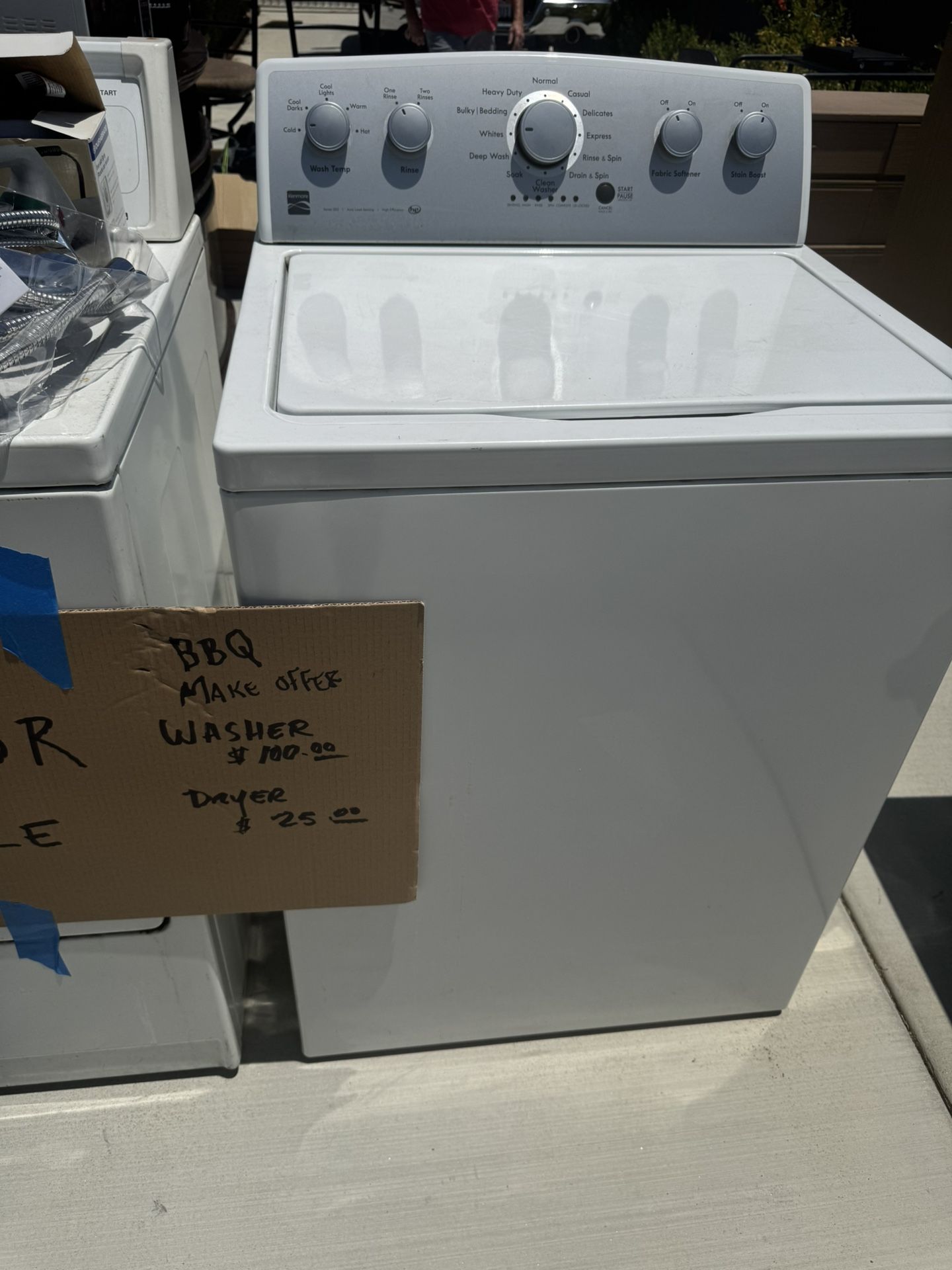 Kenmore Top Load Washer