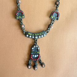 Unique Beaded Necklace.