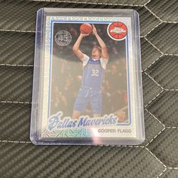 2025-26 Topps Cooper Flagg 1980-81 Chrome RC Mojo Refractor #TC-CF Mavericks