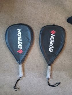 2 racquetball rackets