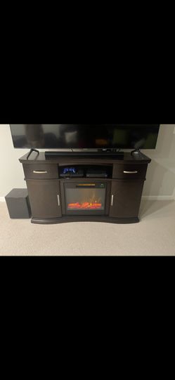 Tv Stand With Fireplace