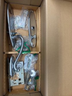 Baldwin front door handle set