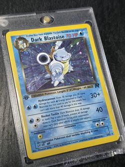 Dark Blastoise 3/82 Team Rocket 1st Edition (Holofoil)
