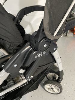 jogging stroller carseat combo Baby Trend Expedition Zero Flat Jogger Travel System with LED Lights Dash Blue main image 0