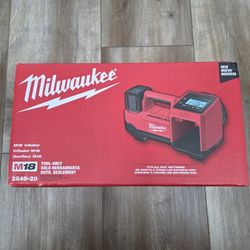 NEW Milwaukee M18 Tire Inflator Compressor 2848-20