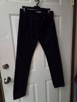 RUDE Black Slim Jeans