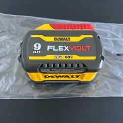 $140 NEW Dewalt Flexvolt 9.0Ah Battery
