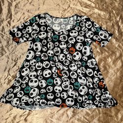 Women size small Disney nightmare before christmas Jack Skellington NBC Spandex