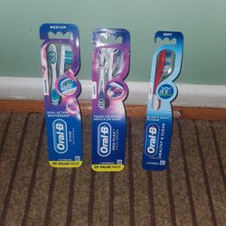  Vivid Value Pack/ Pro-Flex Value Pack/ Healthy & Clean Toothbrush Oral B