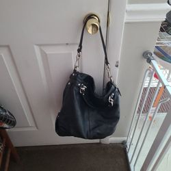 Large Black Coach Purse