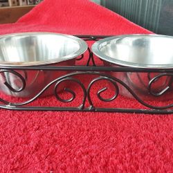 Pet Bowls And Holder