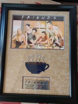 Friends Poster Signed By Cast