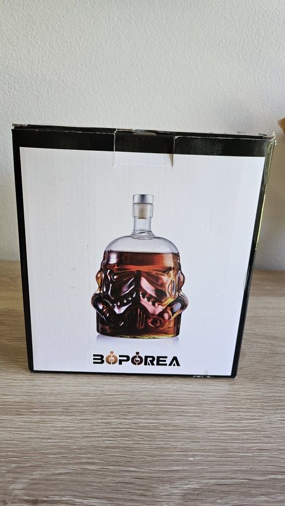 BOPOREA Star Wars Stormtrooper Decanter