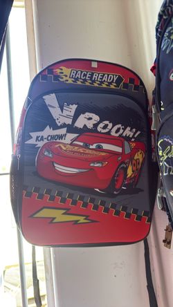 Lightning McQueen backpack with lights