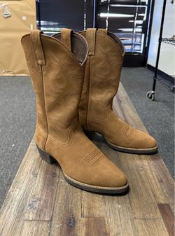 Ariat Suede Western Cowboy Boots
