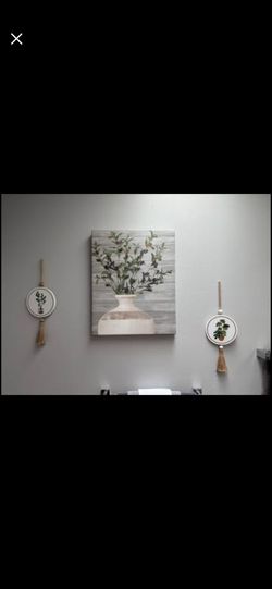 3 Decorative Pictures In A Nice Condition