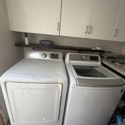 Samsung Gas Dryer And LG Washing Machine 