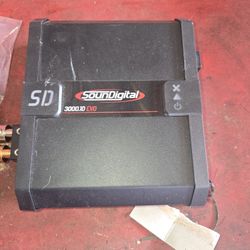 Sound Digital 3k Amplifier 