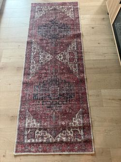 Bloom Rugs Washable Runner Rug – 2’6” × 7’