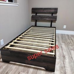 Twin Size Bed 
