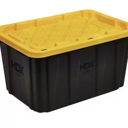 Home Depot 27 gallon bins with lids