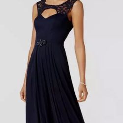 Size 8 NWT Navy Blue Formal Dress Gown