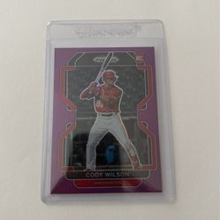 Cody Wilson Purple Prizm 