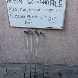 Golf clubs