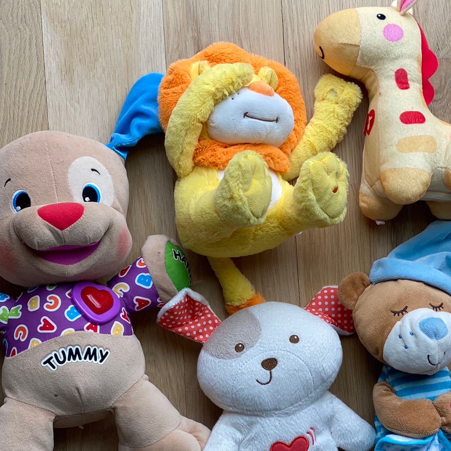 Laugh, Sing & Learn Plush Teddies- Babies