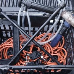 Misc Tool Cord 50 FEET 4 Way Lug Wrench Hand Sledge Fluid Liquid Pump 2 Gals Per Min.C CClamp