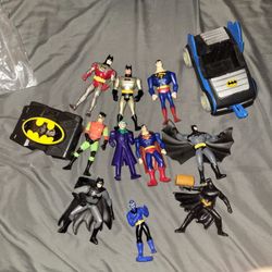 Batman And Superman 12pc Lot Bag#26