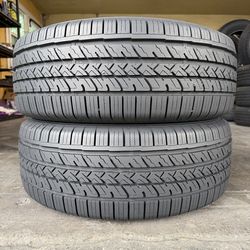 (2) 215/60/16 Falken Used Tires