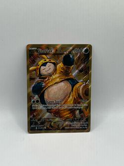 Non TCG Pokemon Snorlax Fan Art Card