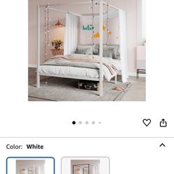 BRAND NEW FULL SIZE CANOPY BEDFRAME