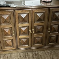 Classic mid-century console stereo 