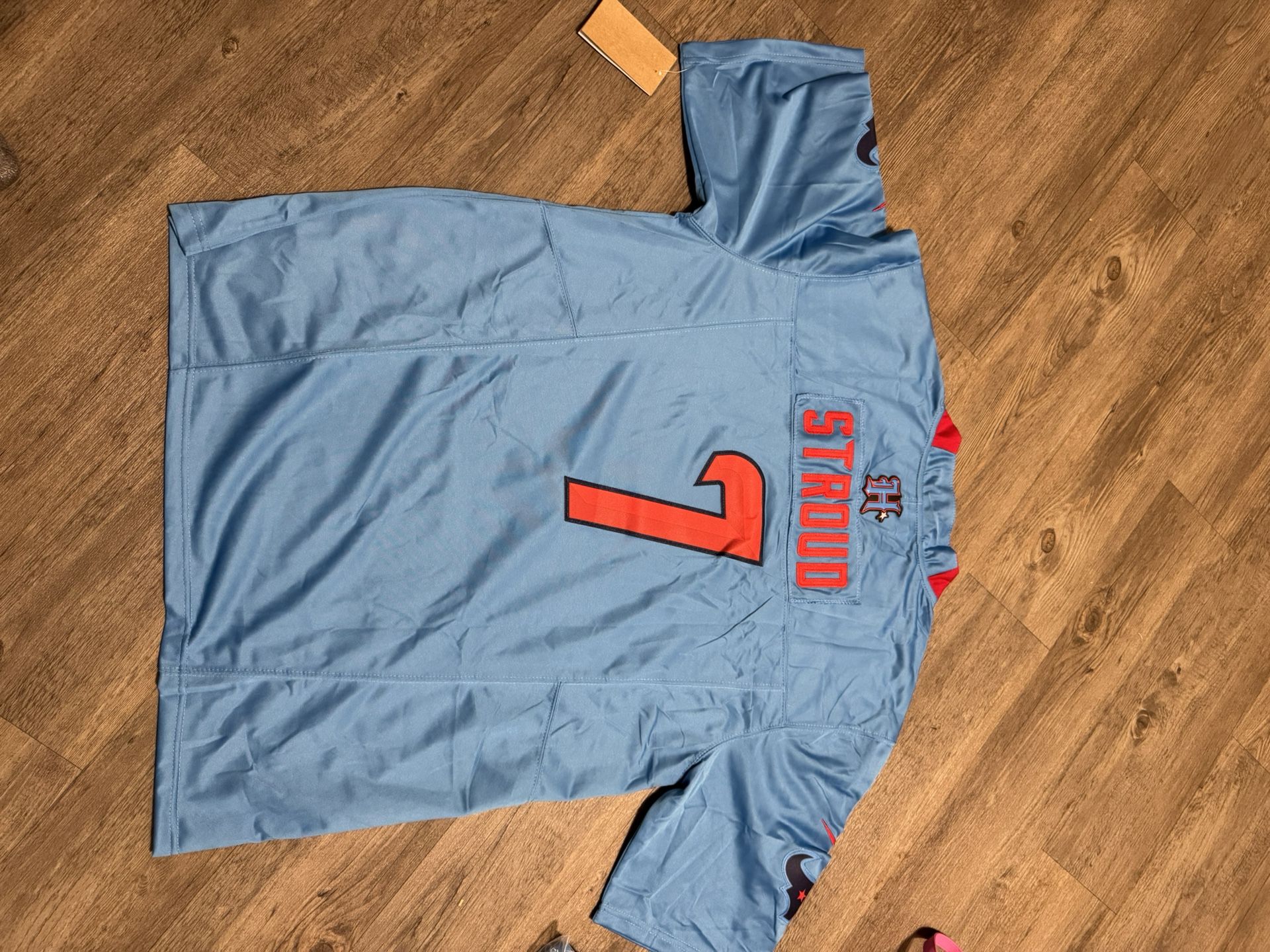 NWT Cj Stroud XL #7 Stitched Houston Texans Jersey, XL New With Tags