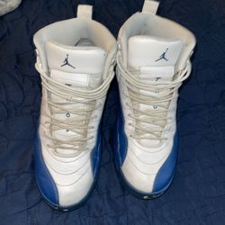 French Blue Jordan 12s 