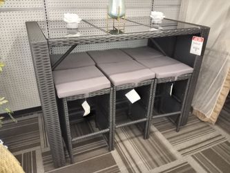7pc Patio Bar Set