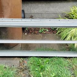 Vintage Jalousie Aluminum Trailer Window