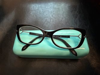 Tiffany & Co. Black Cat-Eye Eyeglasses