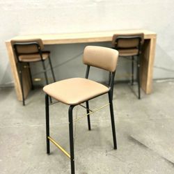 (new) COUNTER SET WITH 3 CHAIRS -can deliver-