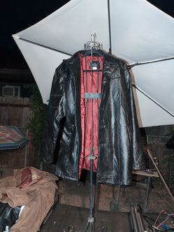vintage Haband Executive Division leather jacket