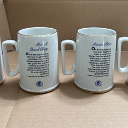 Norman Rockwell Coffee Cups