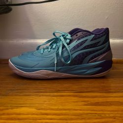 Brand New Blue And Purple LaMelo Ball Basketball Shoes