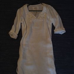 100% Linen cover up or dress