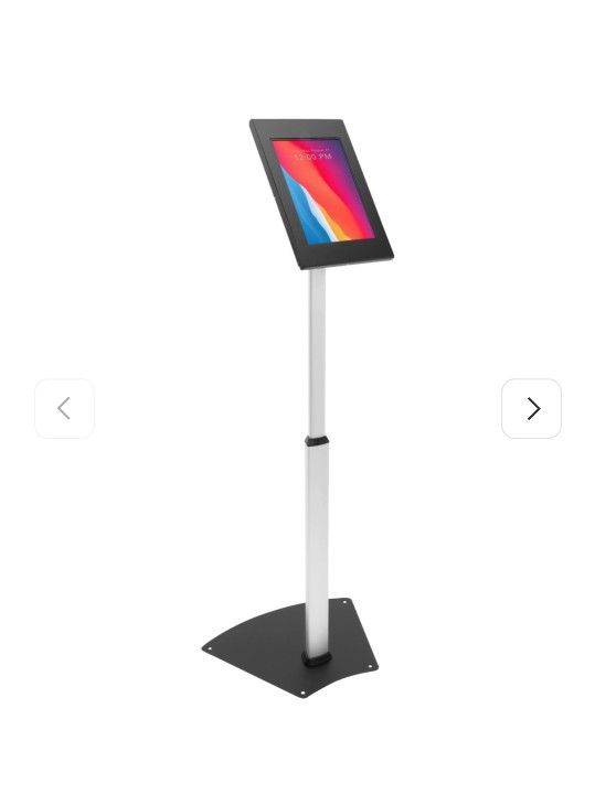 Anti-Theft Tablet Floor Stand with Height Adjustment