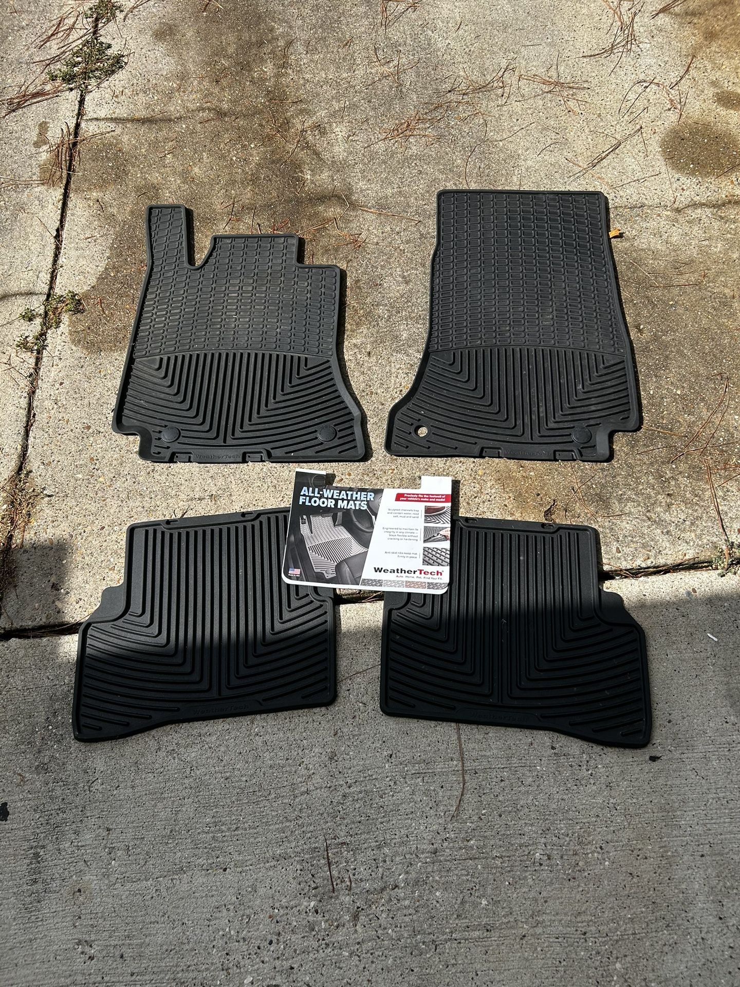 Weathertech Heavy Duty Mats-2015 CClass Benz