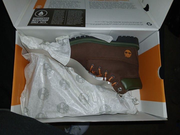 Dark Brown Timberlands